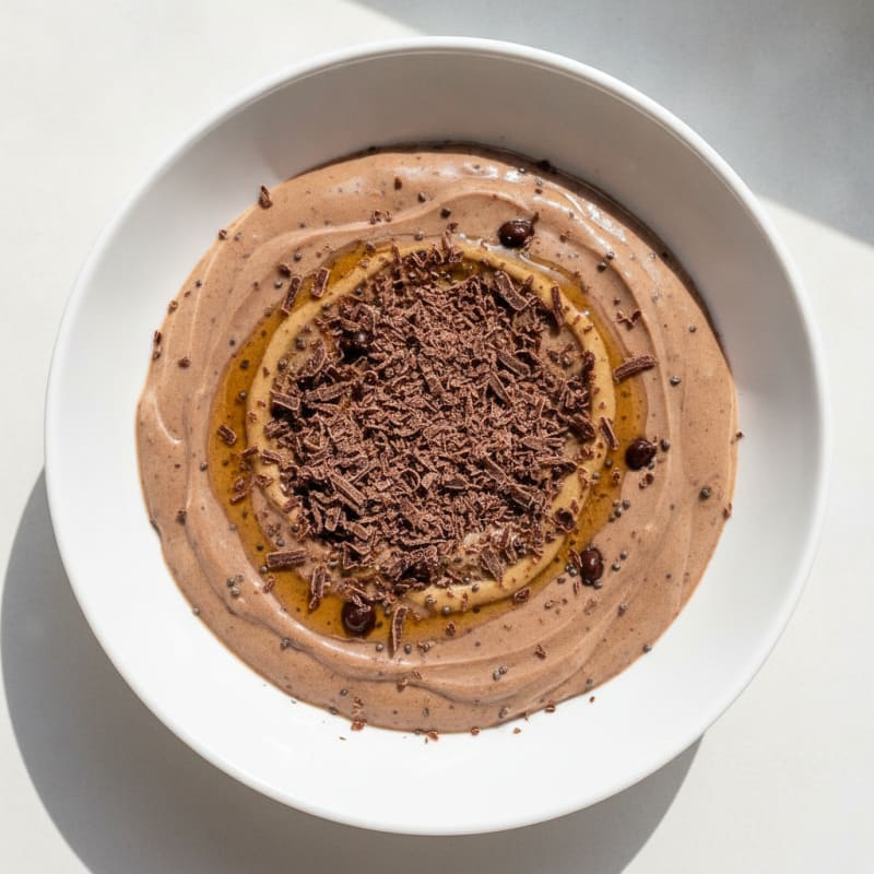 Silky Chocolate Protein Pudding