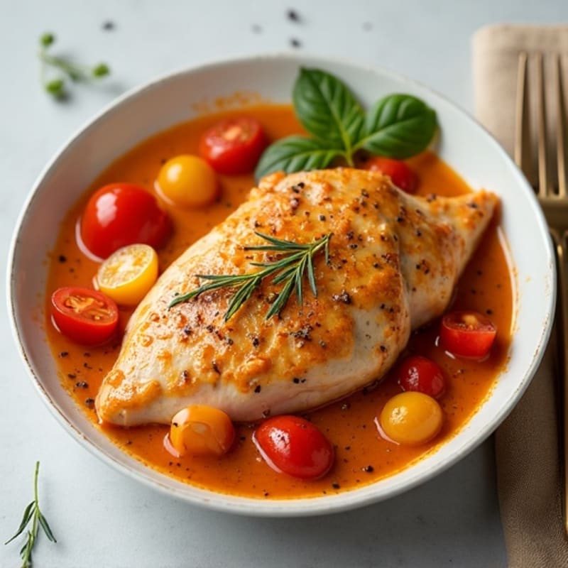 Creamy Tomato Spiced Chicken