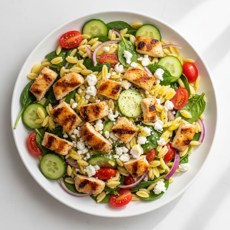 Mediterranean Orzo Pasta Salad