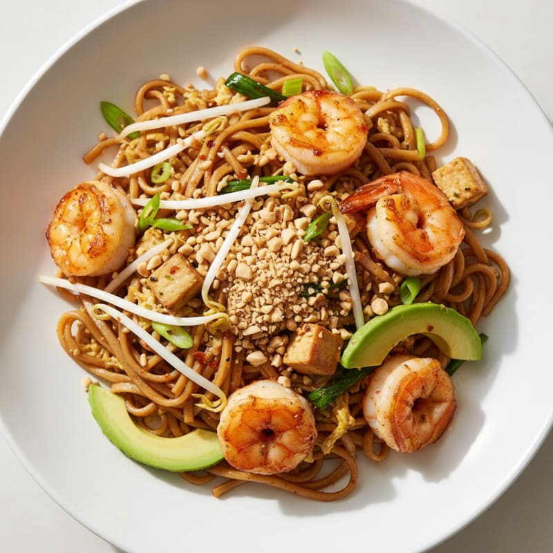 Shrimp Pad Thai Noodles