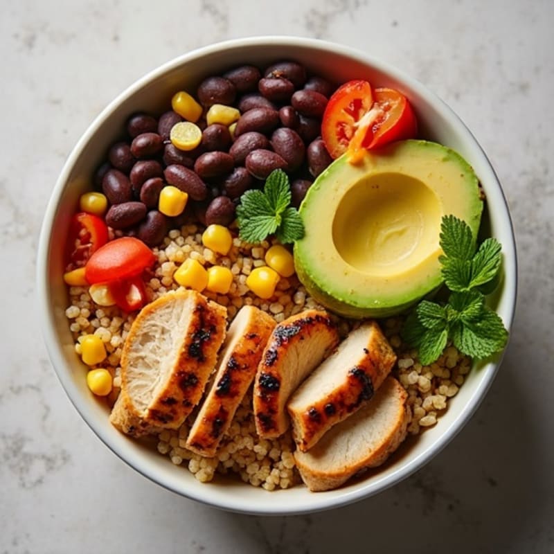 Hearty Black Bean Burrito Bowl