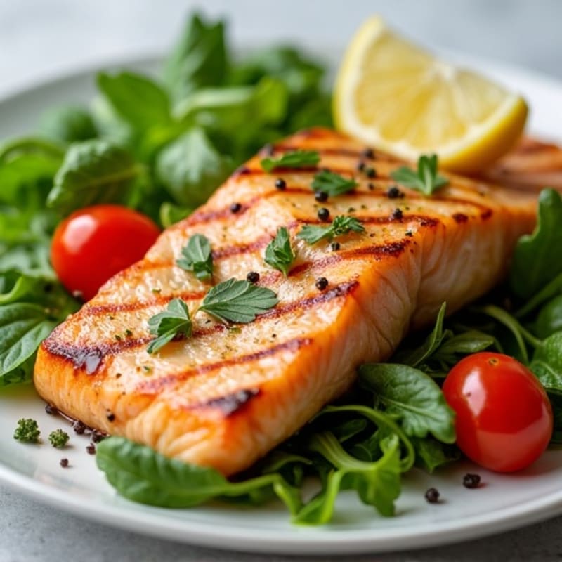 Lemon Herb Grilled Salmon