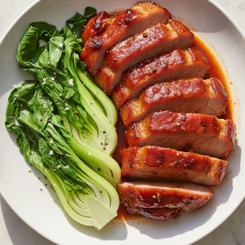 Char Siu Glazed Pork Tenderloin