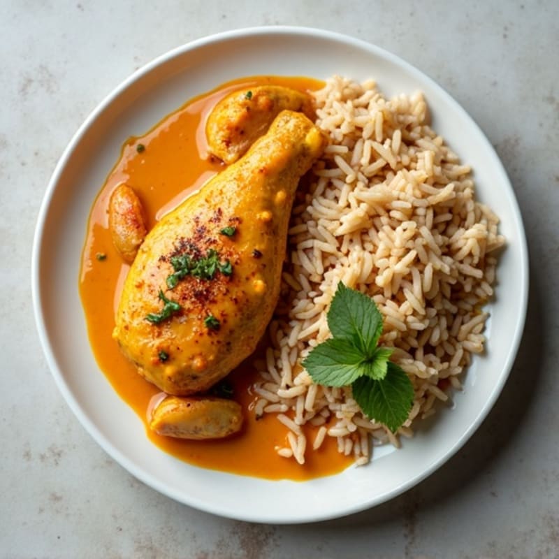 Creamy Coconut-Spiced Butter Chicken