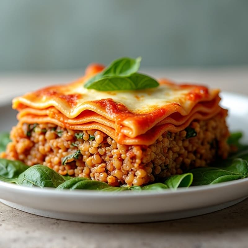Hearty Lentil Lasagna