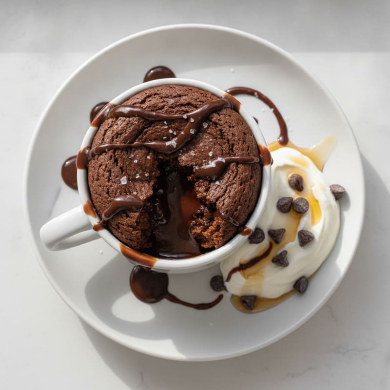 Decadent Chocolate Protein Mug Cake