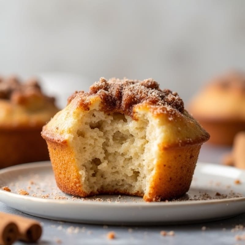 Protein-Packed Almond Flour Cinnamon Roll Muffins