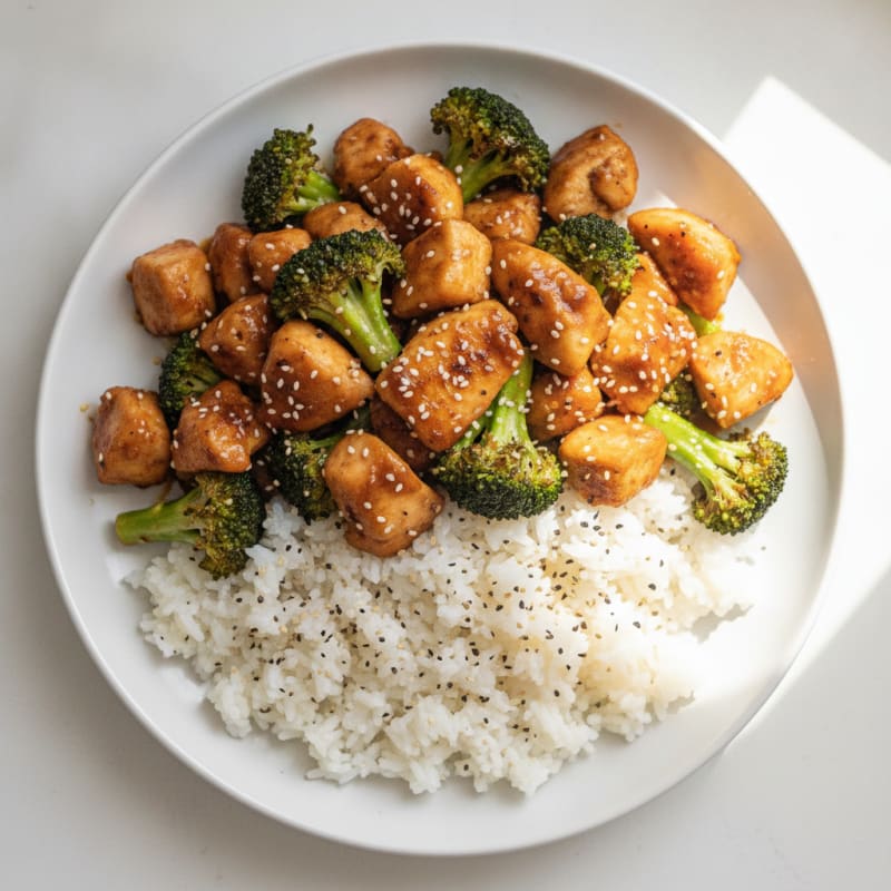 Teriyaki Chicken and Broccoli Stir-Fry