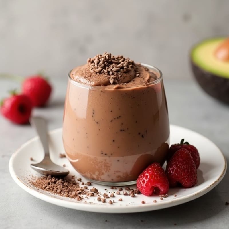 Creamy Chocolate Protein Pudding with Greek Yogurt