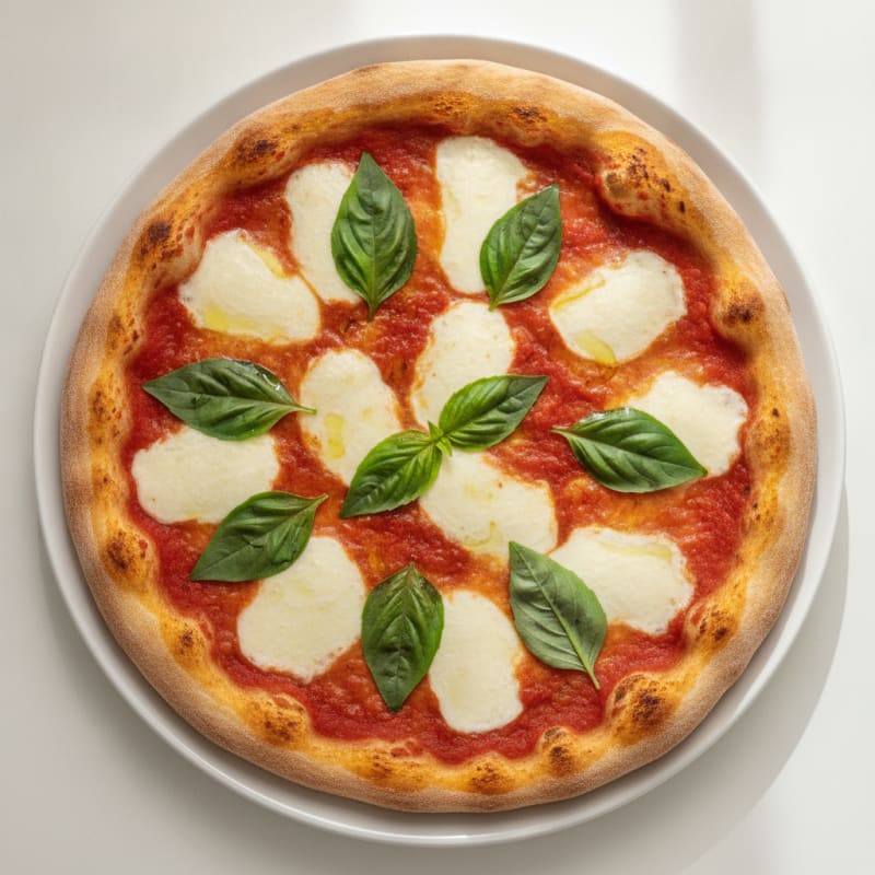 Classic Margherita Pizza with Fresh Basil