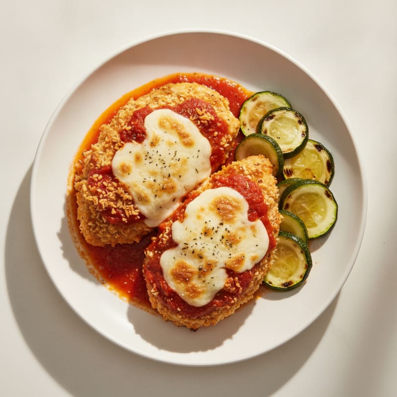 Baked Chicken Parmesan with Marinara