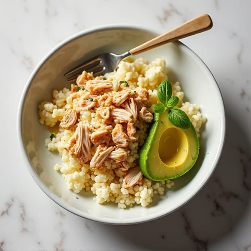 Creamy Spiced Shredded Chicken