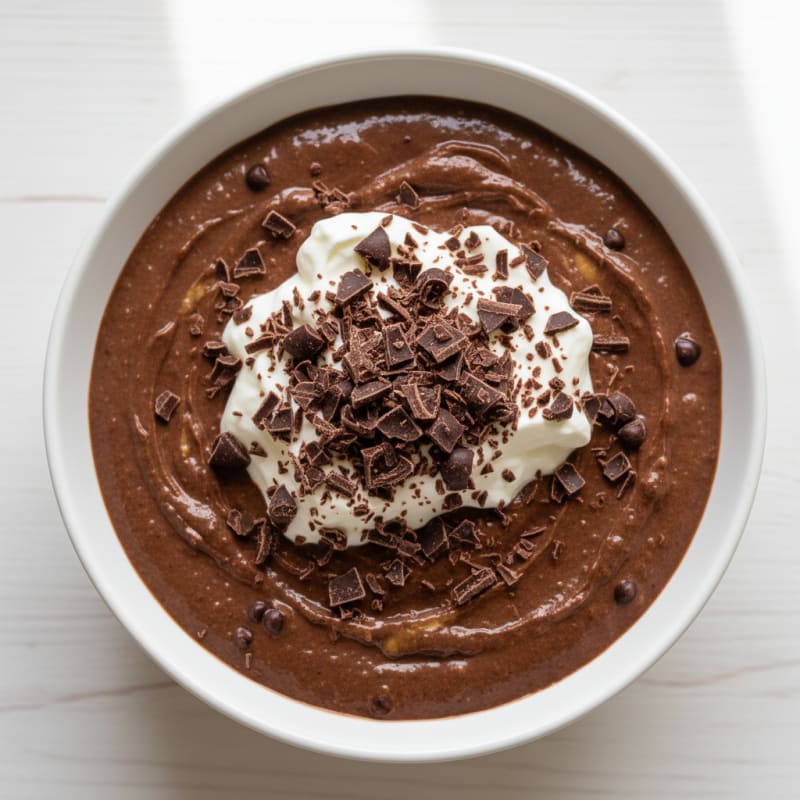 Silky Chocolate Protein Pudding