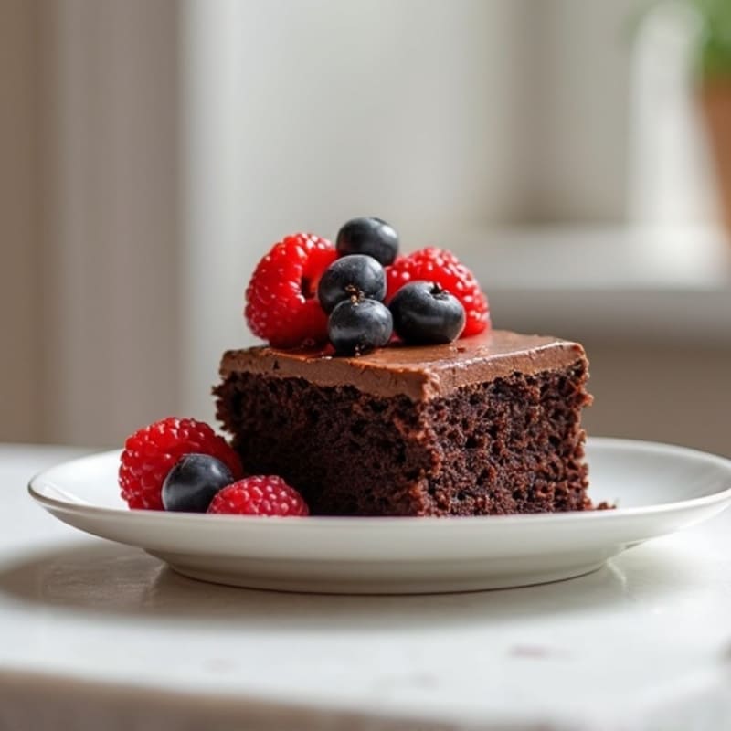 Flourless Dark Chocolate Almond Cake