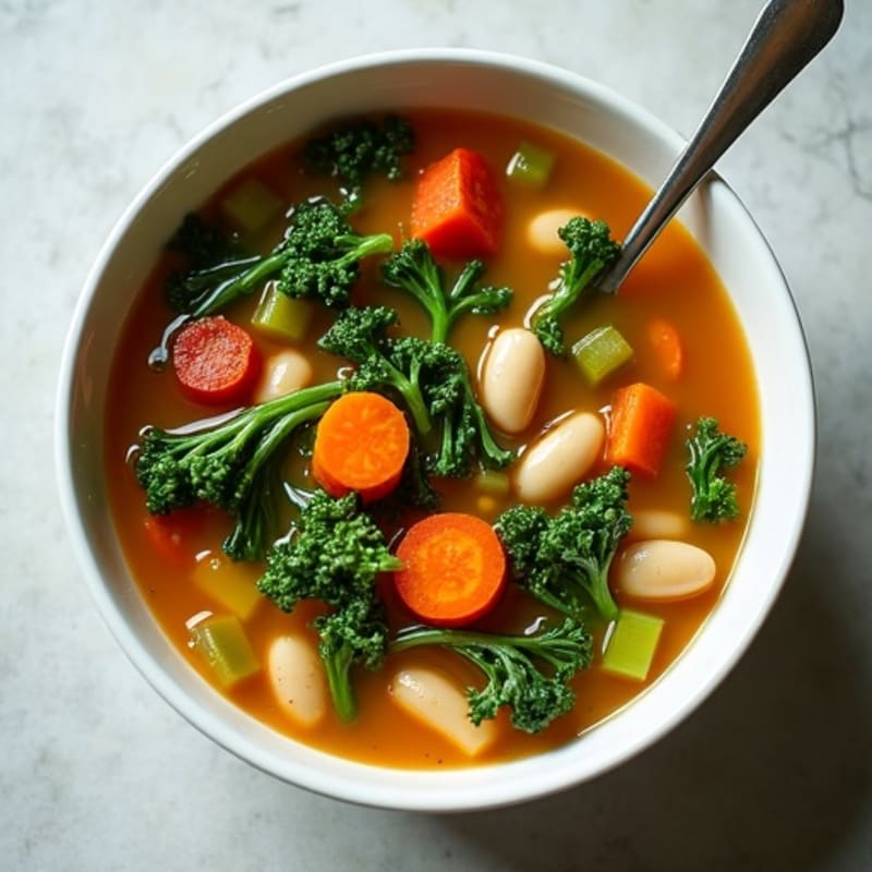 Hearty Kale and White Bean Soup