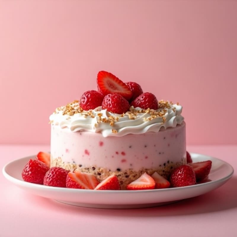 Creamy Strawberry Shortcake Overnight Oats