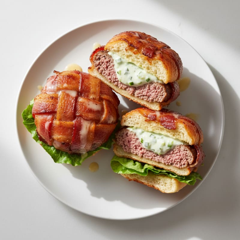 Crispy Bacon-Wrapped Jalapeño Sliders