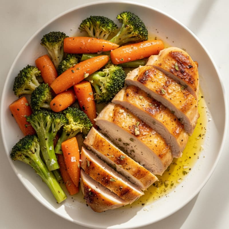 Lemon Herb Chicken and Roasted Vegetables