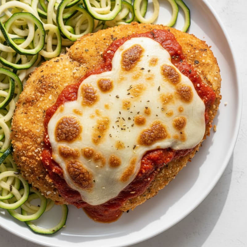 Baked Chicken Parmesan with Marinara