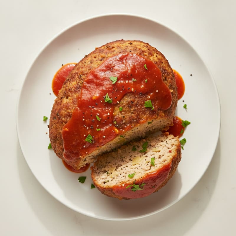 Savory Herb Turkey Meatloaf