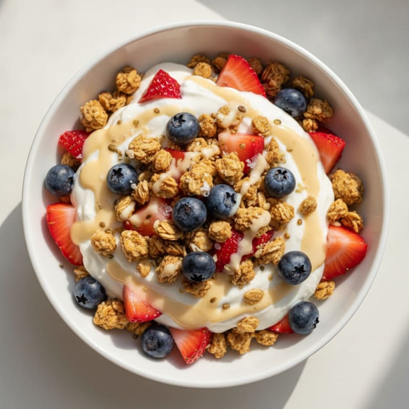 Berry Yogurt Granola Parfait