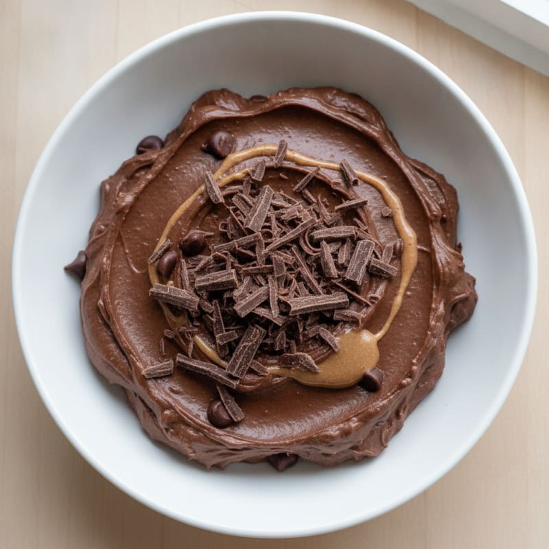 Silky Chocolate Protein Pudding