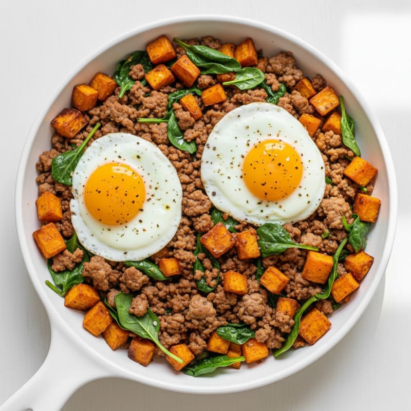 Hearty Grand Slam Breakfast Skillet