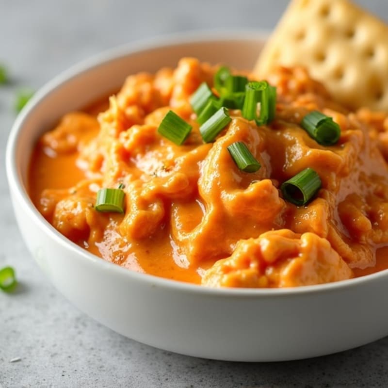 Creamy Baked Buffalo Chicken Dip