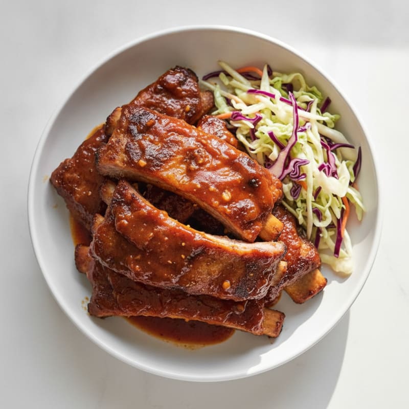 Sticky BBQ Baby Back Ribs