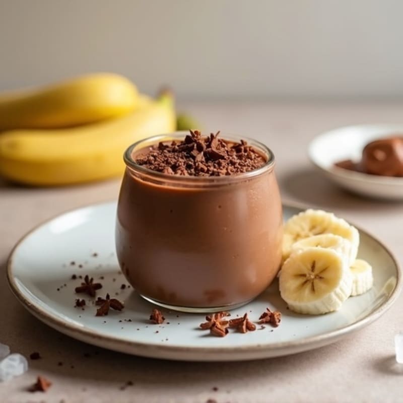 Silky Chocolate Protein Pudding