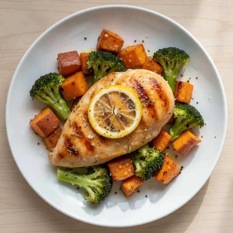 One-Pan Lemon Herb Roasted Chicken
