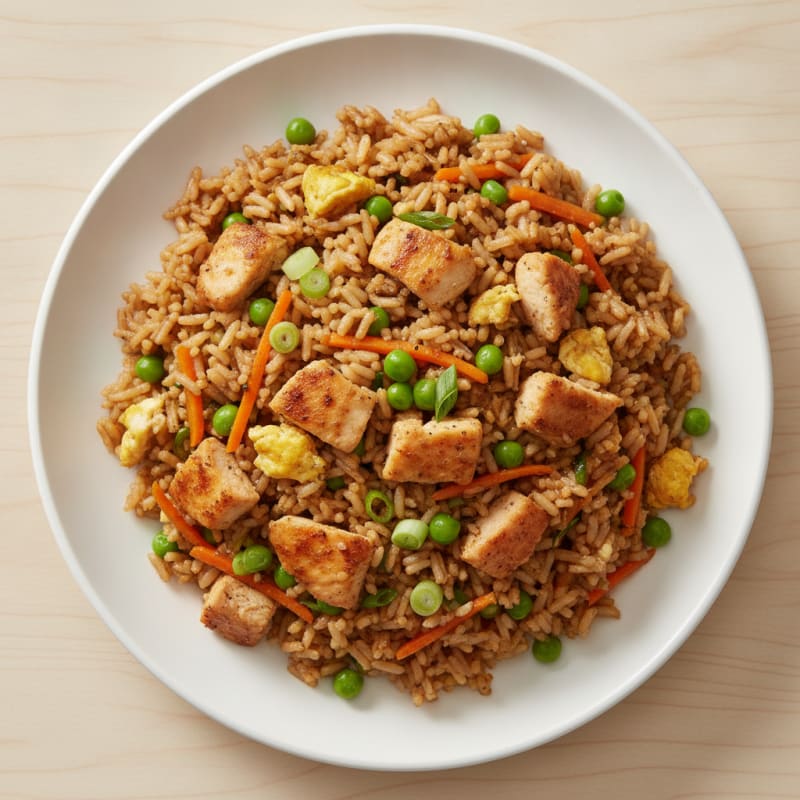 Chicken and Vegetable Fried Rice