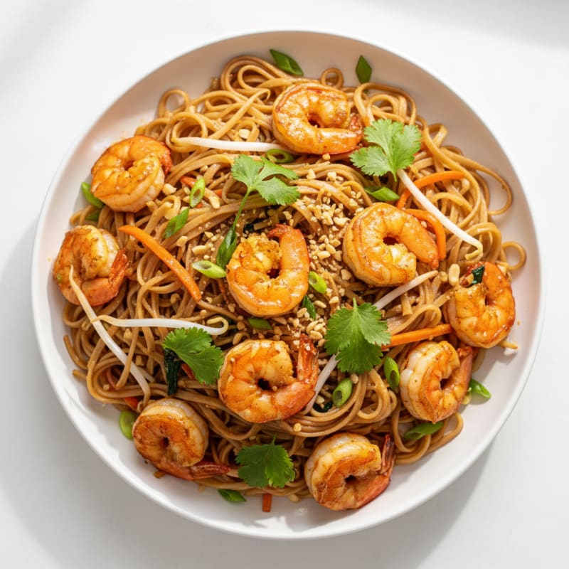 Zesty Chili-Lime Shrimp Pad Thai