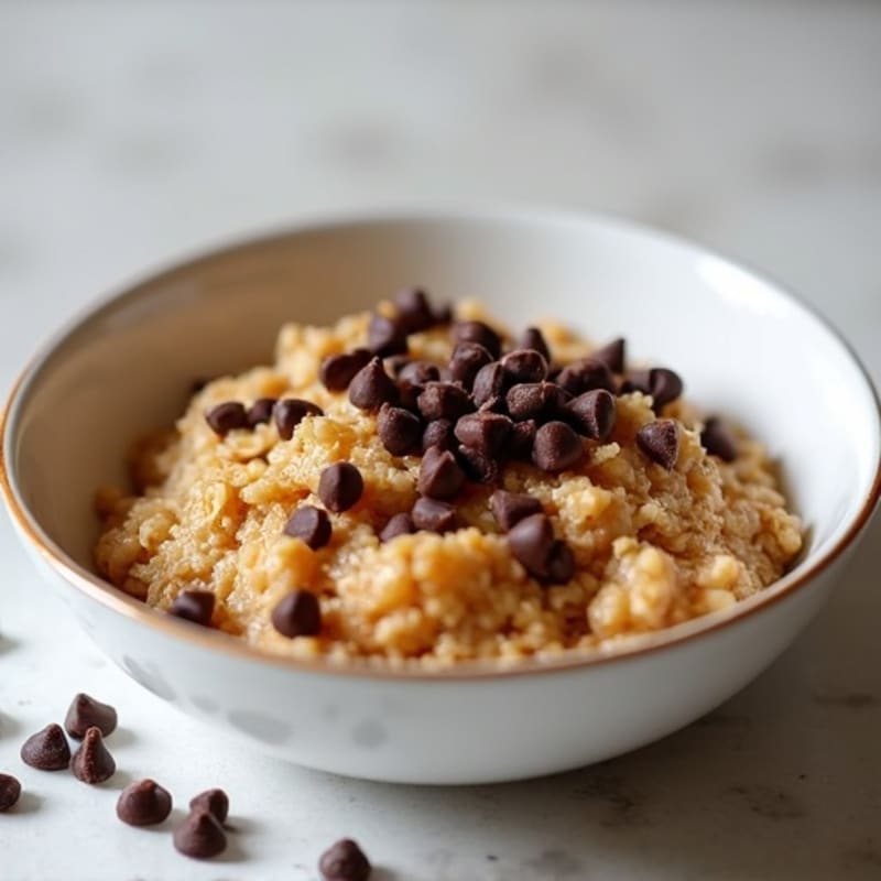 Chewy Chocolate Chip Protein Baked Oats