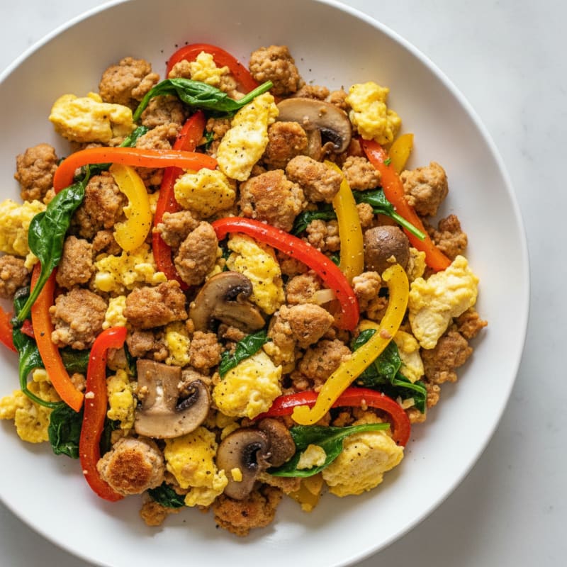 Hearty Grand Slam Breakfast Skillet
