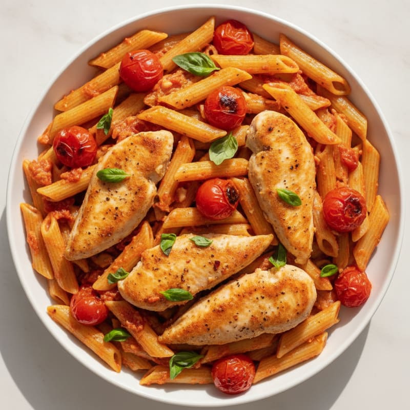 Roasted Tomato Basil Pasta