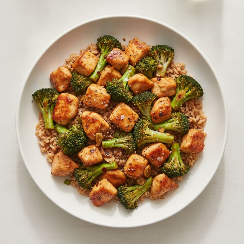 Teriyaki Chicken and Broccoli Stir-Fry