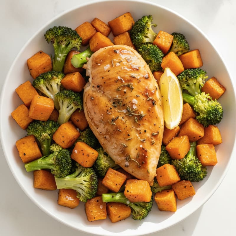 Garlic Herb Roasted Chicken