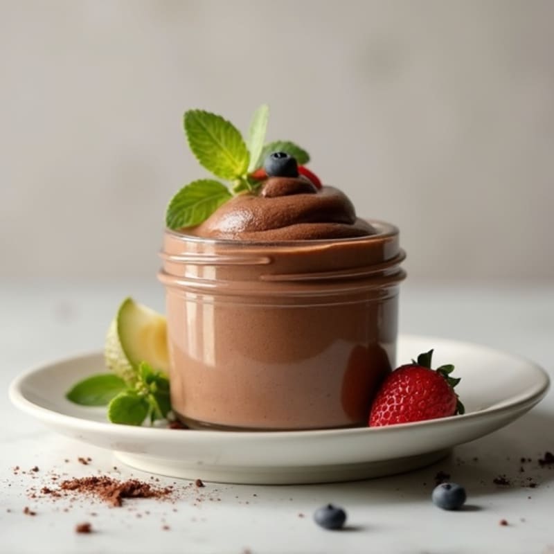 Creamy Chocolate Avocado Mousse