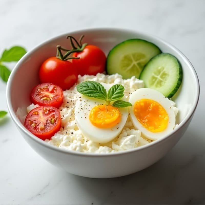 Protein-Packed Savory Cottage Cheese Bowl