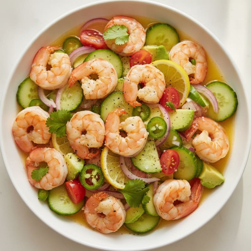 Citrus Shrimp and Avocado Ceviche