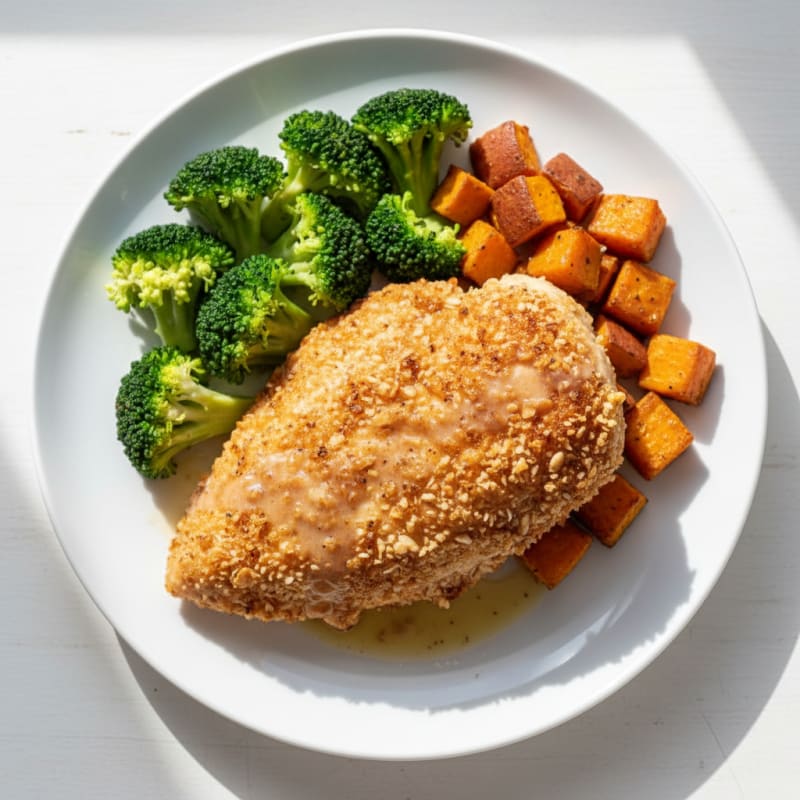 Crispy Buttermilk Fried Chicken Dinner