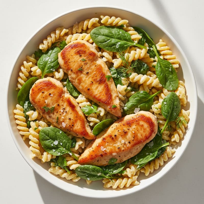 Creamy Lemon-Herb Chicken Pasta