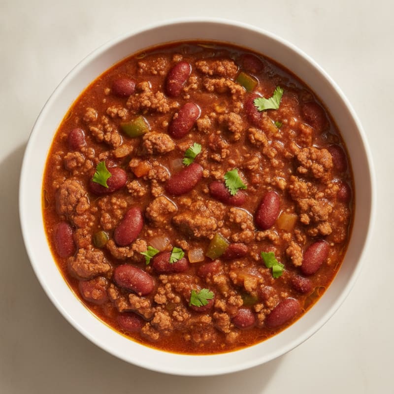 Hearty Beef and Bean Chili