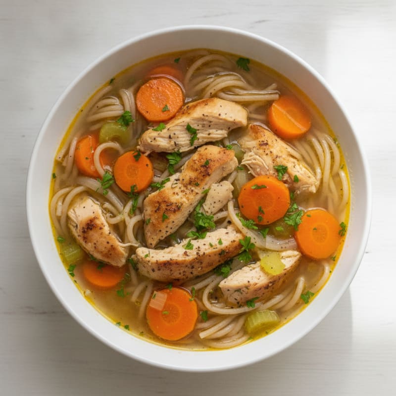 Homestyle Chicken Noodle Soup