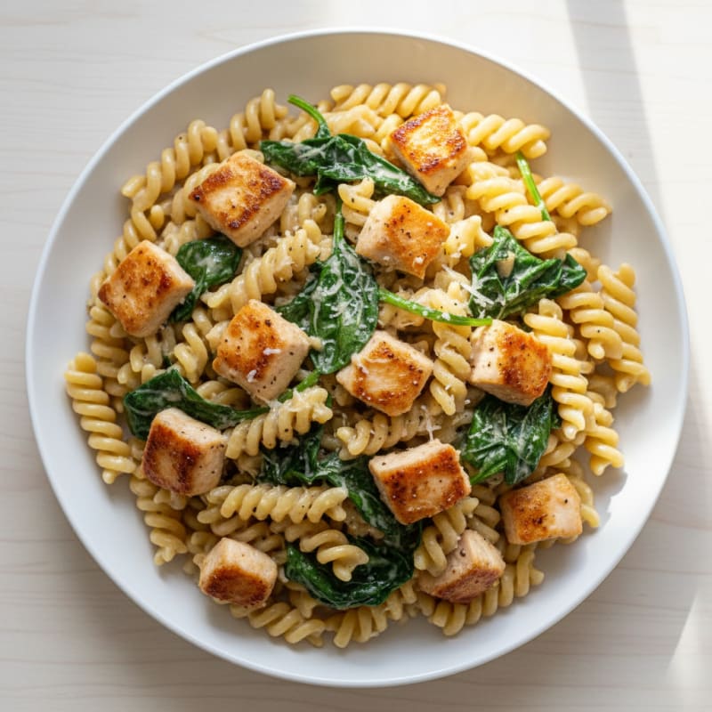 Creamy Garlic Parmesan Chicken Pasta