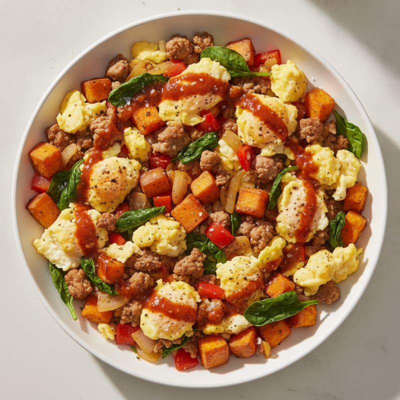 Hearty Grand Slam Breakfast Skillet