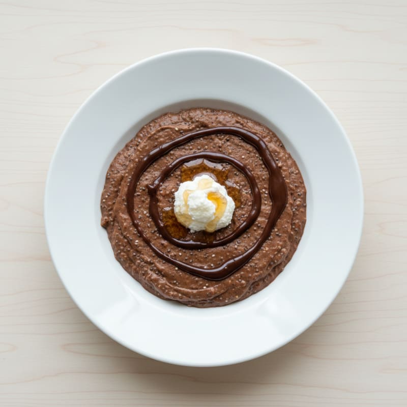 Cottage Cheese and Cocoa Protein Pudding