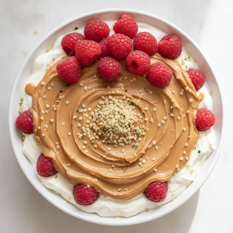 Creamy Greek Yogurt and Peanut Butter Protein Parfait