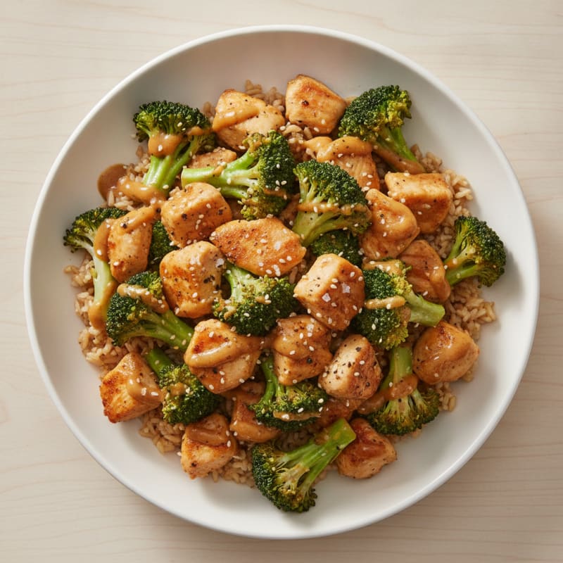 Teriyaki Chicken and Broccoli Stir-Fry